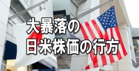 【どう見るこの相場】大暴落の日米株価の行方