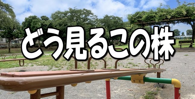 どう見るこの株