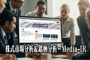 日本インタビュ新聞社、ＩＲ記事情報を発信する公式ｎｏｔｅ「株式市場分析＆銘柄分析－Ｍｅｄｉａ－ＩＲ」を開設、相場展望・特集・銘柄分析などを掲載