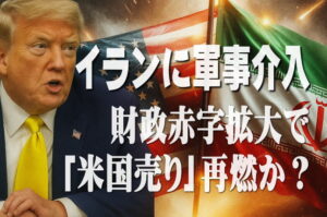 【小倉正男の経済コラム】トランプ大統領＝極限の“支離滅裂”　イランに軍事介入、財政赤字拡大で「米国売り」再燃か？