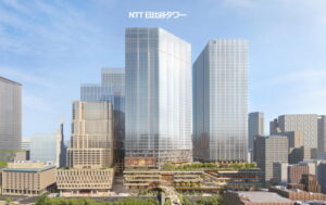 ＮＴＴ本社、２０３１年に日比谷移転へ、超・低消費電力都市を実証