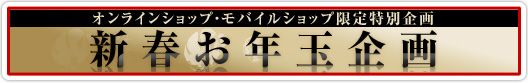 森下仁丹 ショッピングサイトにてお年玉キャンペーン実施中!